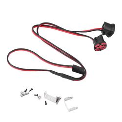 Bil Model Tilbehør Model Bil Klatring Bil Universal 8led Tag Spotlights 4 Runde Spotlight Design