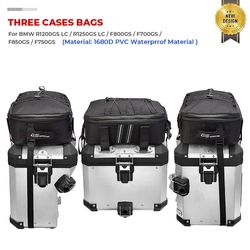 Bicycle Bags Panniers Toppväskor för R1200gs Lc för BMW R 1200gs Lc R1250gs Äventyr Adv F750gs F850gs Top Box Panniers Top Bag Case bagageväskor 3 ...