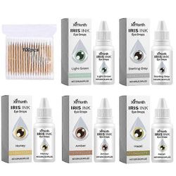 Uusi Fancy Drops -silmien värin vaihtaja, Fancy Drops -silmien värin vaihtaja, värikkäät Irisink-silmätipat, silmien väriä vaihtavat tipat +100 van...