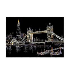 Aikuisille tarkoitettu raapimispiirustus, käsintehty raapimispiirustuslahja, aikuisille tarkoitettu dekompressiotyökalu, tee-se-itse-askartelu (Lon...