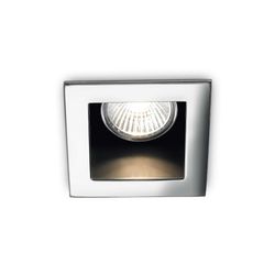 Ideal Lux Lighting Ideel Lux Funky - 1 Lys Forsænket Spotlight Chrome, GU10