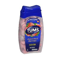 The Honest Company Rehellinen yritys Tums Extra Strength Antacid Kalsium Supplement, Valikoima marjoja 96 välilehteä (pakkaus 2)