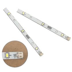 2x Led Nauha valo Rongsheng Hisense Logik Jääkaappi Pakastimet Mddz-162a 1629348