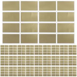 100kpl raaputustarrat raaputa pinnoitetarra raaputa tarrat raaputustarroja raaputuskortille Golden 4.20X2.30X0.10CM