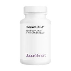 SuperSmart SA SuperSmart PharmaGABA ravintolisä - 60 kasviskorkkia