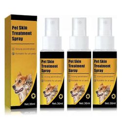 2x Pet Dog Cat Skin Care Spray Treatment Skin Promote Healing Relief