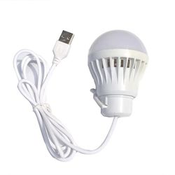 Camp Lights 1.2m Usb Pære 3w Power Udendørs Camping Multi Tool 5v led til telt Camping Gear Vandring Usb Lampe