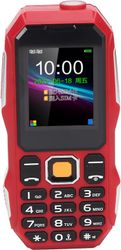 Vanhempi lukitsematon matkapuhelin, mini kestävä puhelin, lahjat vanhukset, LED-taskulamppu, 5800mAh akku, 1.8 I