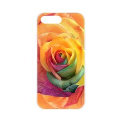 Crazy Kase Hull Til iPhone 8 Plus Souple Pink farverige blomst