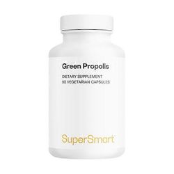 SuperSmart SA SuperSmart Green Propolis ravintolisä - 90 kasviskorkkia.