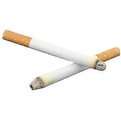 10PCS väärennettyjä valaistuja savukkeita, realistisella ilmeellä väärennetyt savukkeet hauska laukku lahja pelata temppu vitsi puhaltaa savua