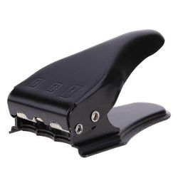 Universal 3 in 1 Punch / Standard Sim / Micro Sim / Nano Sim Card Cutter kaikille älypuhelimien / tablettien SIM-korteille, mukaan lukien Sim Adapt...
