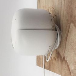 Til Google Nest Wifi White vægbeslag med kabelvikler sikkerhed og nem brug i hjemmet overalt