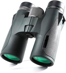 10x42 HD kompakti kattokiikari, vedenpitävä, huurtumista estävä ja iskunkestäväArmy vihreä
