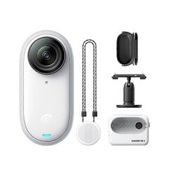 Insta360 GO 3 Pieni Mighty Action Cam 64 Gt:n peukalokamera Vedenpitävä 2.7K WiFi Flowtilan vakautus Erillinen versio 64GB