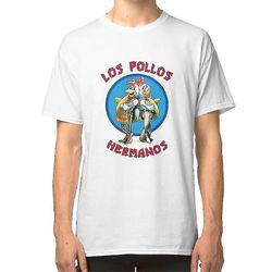 Los Pollos Hermanos T-skjorte bryte dårlig hvit L