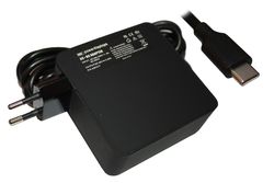 Power4Laptops Lenovo ThinkPad T14 1. genkompatible oplader til strømstrømsadaptere til bærbare computere med indbygget EU-stik