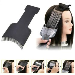 Initially Professionel Fashion Frisør frisør frisør applikator børste dispensering Salon Hair Farve farvning Pick Color Board Hair Styling Tool L