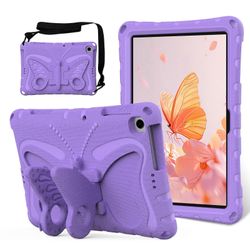 Butterfly Bracket EVA iskunkestävä tablettikotelo For Lenovo Tab M10 HD TB-328 10.1