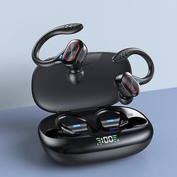 Tws trådløse øretelefoner Vandtæt Hifi Stereo Sport Headset Led Display Bluetooth-kompatible hovedtelefoner Ørepropper med mikrofon