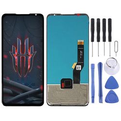 LCD + kosketusnäyttö ZTE Nubia Red Magic 6s Pro NX669S: lle
