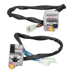 Yhdistä moottoripyörän ohjaustangon kytkinkokoonpano universaali 50cc: n 22 mm: n kahvakahvan skootterin levyjarrulle