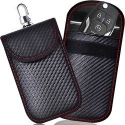 Grape Pp Faraday Key Fob Protector (2-pak) Bilsikkerhedsbeskyttelsestaske