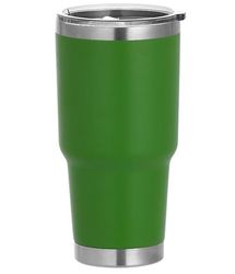 Handuo 30 ounce plast sprøjtes bil krus bil krus øl krus darkgreen