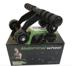 Ruili Firehjulede Abdominal Wheel Abdominal Muscle Wheel Bearing Silent Roller Abdomen Wheel Motion Abdominal Muscle Training Device