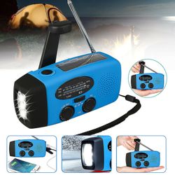 Barsinfi Solar Emergency Fm Radio Lommelygte