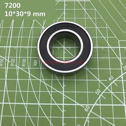 Axk 1stk Abec-7 7200 7200c 2rz Hq1 P5 10*30*9 mm forseglede vinkelkontaktlejer Hastighed Spindel Cnc Si3n4 Keramisk kugle