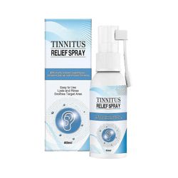 Tinnitus Relief Spray, Tinnitus Relief soivalle korvalle, 60ml Organic yrttitipat tinnitukseen parantavat kuuntelua, vähentävät korvamelua