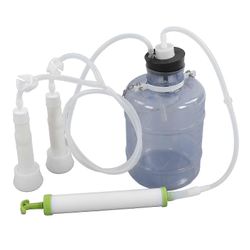 manuaalinen lypsykone 3000ml vaivaa säästävä toiminta vahva kestävä PEC kannettava lypsysarja kotiin Manuaalinen 3L lehmälle