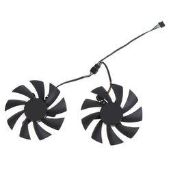 GA92A2H 87 mm:n jäähdyttimen tuulettimen vaihto Zotac GeForce RTX 2070 SUPER Mini 8 Gt:n ZT-T20710E-10M kaksoisnäytönohjaimelle Monivärinen