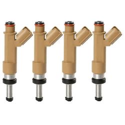 Polttoaineensuutin 23209-09140 23250-0T010 23209-39145 Matrixille XD Base Hatchbackiin, 4 kpl Ruskea