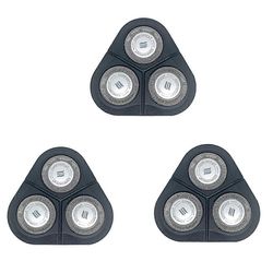 3X vaihtoparranajopää S1000 S1010 S1020 S1050 S1060 S1070 -sarjan 1000 terän varaleikkuriin