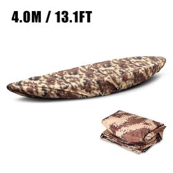 Universal Kajak Cover Kanobåd Vandtæt Uv-resistent kajakdæksel Camouflage 2 4m