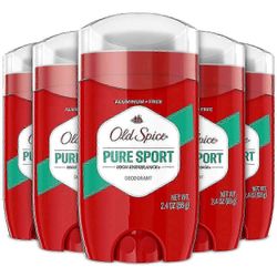 Old Spice Pure Sport Deodoranttipakkaus, 5 kpl