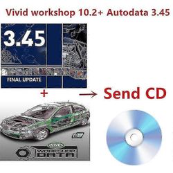 Uusin versio Auto.data 3.45 ja Vivid Workshop 10.2 Auto Repair Software + Install Video Guide + Re