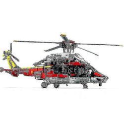 Airbus H175 pelastushelikopteri 42145 malli rakennuspalikka lelu premium 2001 kpl tekninen pojalle tytölle