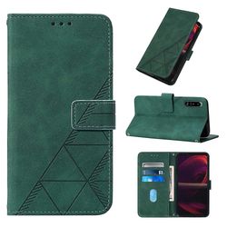 Gangxun Kompatibel med Sony Xperia 5 Iii etui læder folio cover tegnebog magnetisk premium etui coque grøn