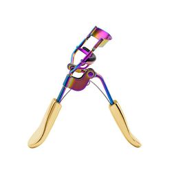 Øjenvipper Curler Naturlig Curler Shaping Begynder rustfrit stål Mini Portable Makeup Tool Skønhed Makeup Aureate håndtag
