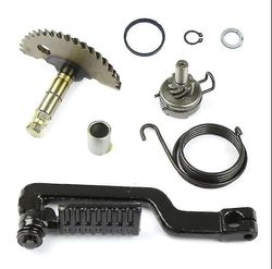 8 stk Scooter Moped Kick Start Lever Aksel Gear Montering Fitscooter Start Shaft Kit Motor Start Claw Kit