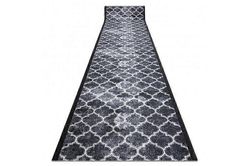 RugsX Runner anti-slip KLØVER grå 67 cm 67x260 cm