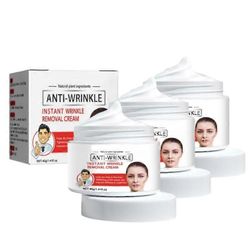 3kpl Instant Wrinkle Remover kasvovoide Lifting Kiinteyttävä Fade Fine Lines Anti-Aging Whitening Moisturizing Brighten Cosmetics