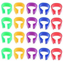 100kpl siipikarjan jalka nauhat Lintu Poikaset Ankat Kana kyyhkynen leike jalkarenkailla