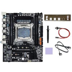 X99 Mboard + baffel + sata kabel + s kabel + fett + pute A2011-3 DDR4 For 4x32g