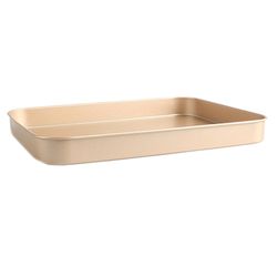 Ruili Ovn plade non-stick bagning Tool Golden Straight Edge Lille