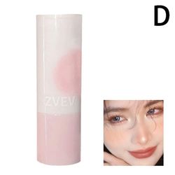 Scvvd Pulver Blusher Stick Svampehoved Mat Monokrom Pulver Piges Vandtætte Rouge Koreansk Kosmetik Sh 04