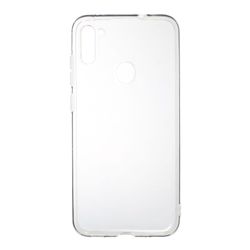 König Telefonetui til Samsung Galaxy A11 beskyttelsesetui bagcover, kofangeretuier gennemsigtige;